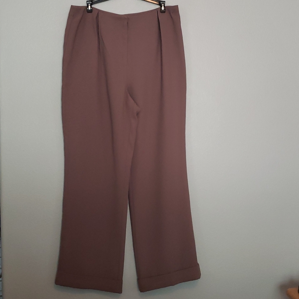 ⚫ 2 for $20  Lane Bryant Taupe Office Dress Pants